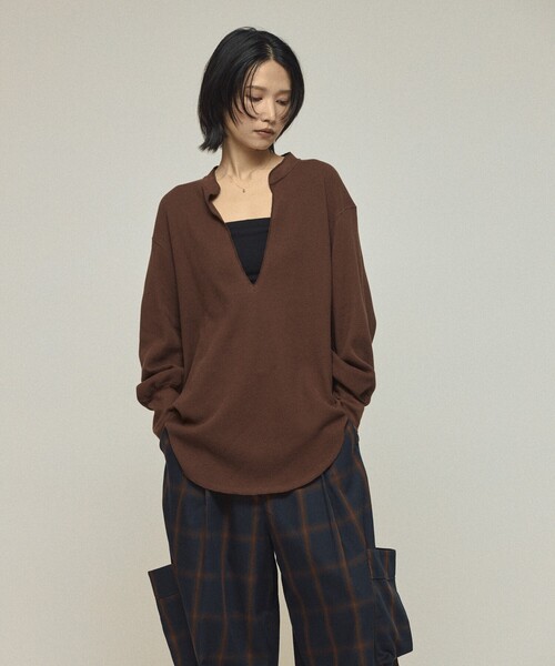 AMERICANA（アメリカーナ） tシャツ 別注 リラックスフィット ワッフル