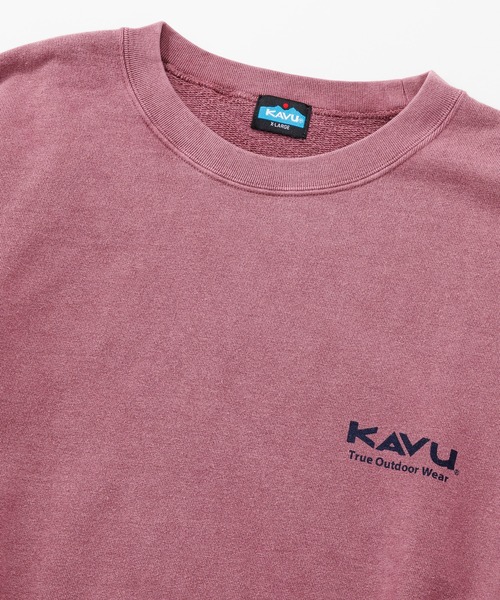 KAVU（カブー） トレーナー スウェット Sunburn Sweat/サンバーン