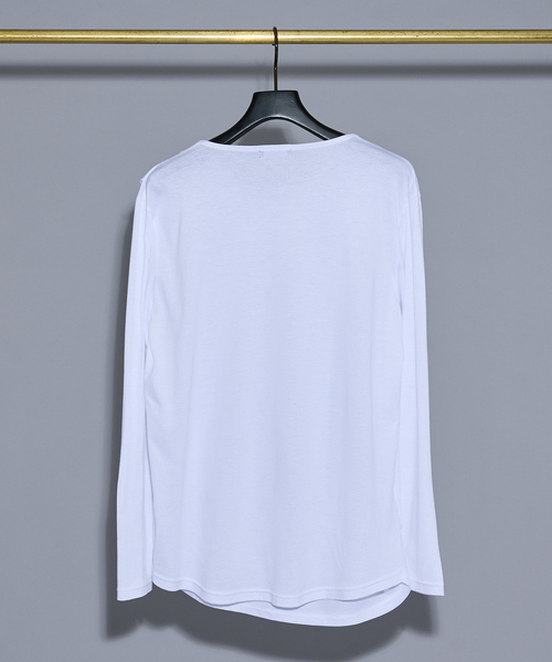 5351 POUR LES HOMMES tシャツ ドレープ 長袖Tシャツ メンズ