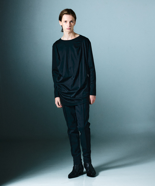 5351 POUR LES HOMMES tシャツ ドレープ 長袖Tシャツ メンズ