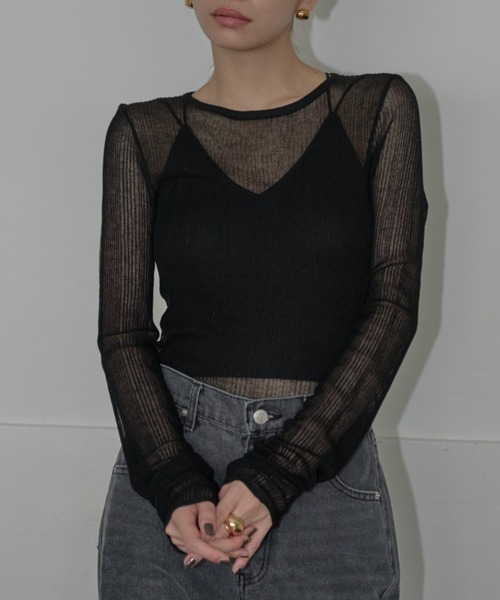 AIC. ブラトップ カップ付き キャミソール 「再入荷」パッド付きバック