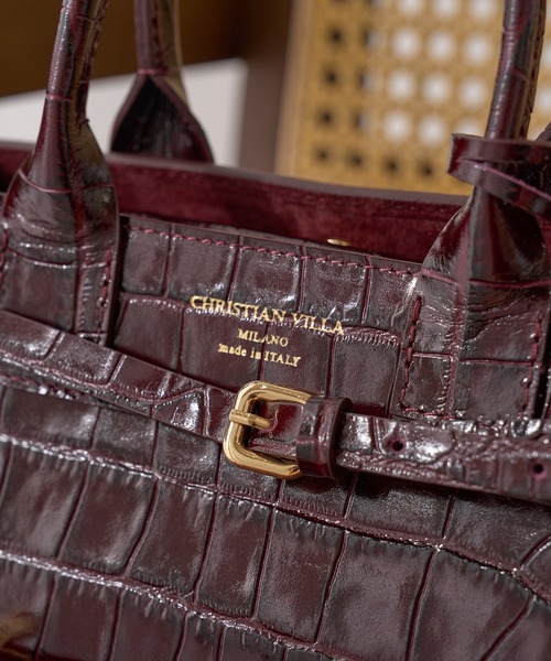 CHRISTIAN VILLA（クリスチャンヴィラ） ボストンバッグ 「CHRISTIAN