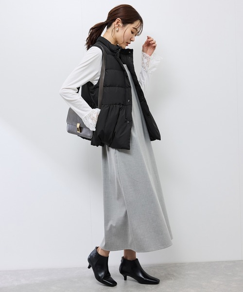 ROPE' PICNIC（ロペ ピクニック） ダウンベスト ベスト 「GREEN DOWN