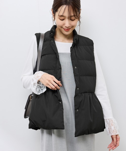 ROPE' PICNIC（ロペ ピクニック） ダウンベスト ベスト 「GREEN DOWN