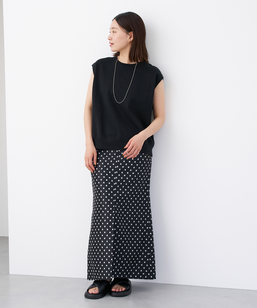 「IENA」 ノースリーブトップス - グレー レディース_画像4