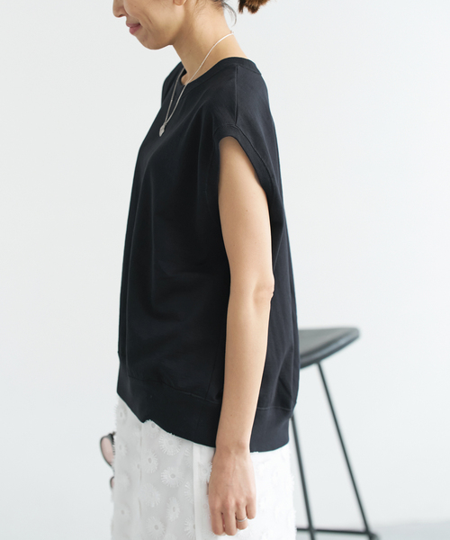 「IENA」 ノースリーブトップス - グレー レディース_画像10