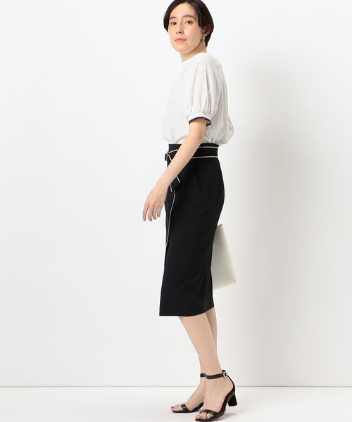 「NOLLEY'S Sophi」 半袖ブラウス 36 ホワイト系その他4 レディース_画像6