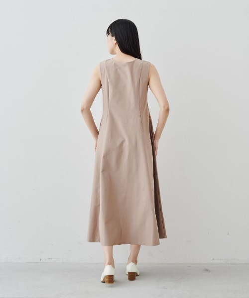 ワンピース ＩＥＤＩＴ　上品シルエットの前後２―ＷＡＹノースリーブワンピース | IEDIT | 06