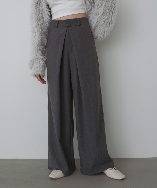 BAB（バブ） ワイドパンツ パンツ 「選べるサイズ展開」フロントワイド