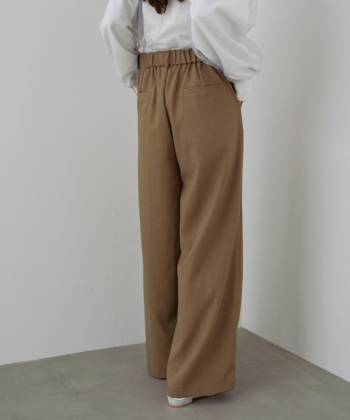 BAB（バブ） ワイドパンツ パンツ 「選べるサイズ展開」フロントワイド