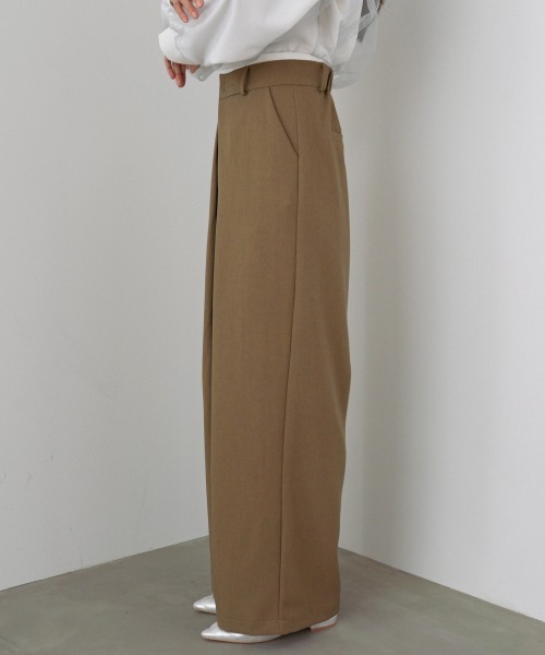BAB（バブ） ワイドパンツ パンツ 「選べるサイズ展開」フロントワイド