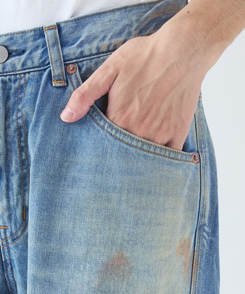 JieDa（ジエダ） ワイドパンツ ジーンズ 「JieDa」USED 3D WORK DENIM