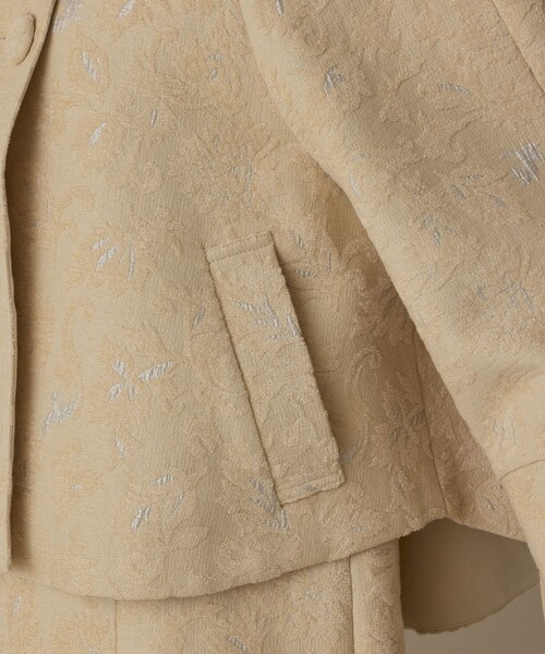 GRACE CONTINENTAL（グレースコンチネンタル） ジャケット ノーカラー