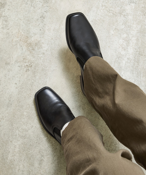 PADRONE（パドローネ） ビジネスシューズ パドローネ / BL SQUARE SIDE