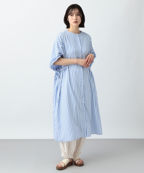 studio CLIP（スタディオクリップ） 「essential.」7分袖ワンピース