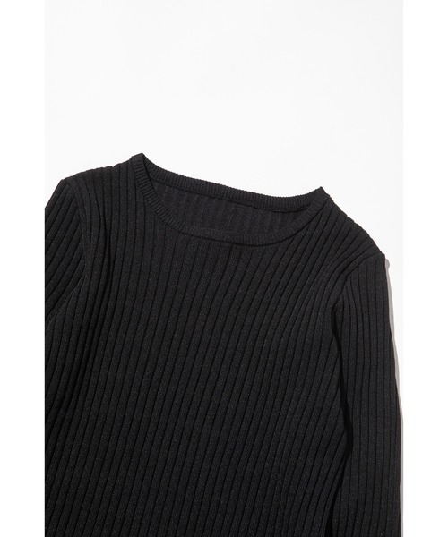 「WCJ」 長袖ニット FREE ブラック レディース_画像3