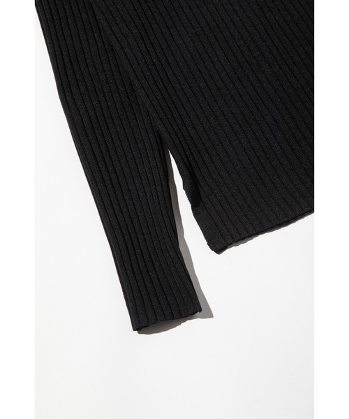 「WCJ」 長袖ニット FREE ブラック レディース_画像4