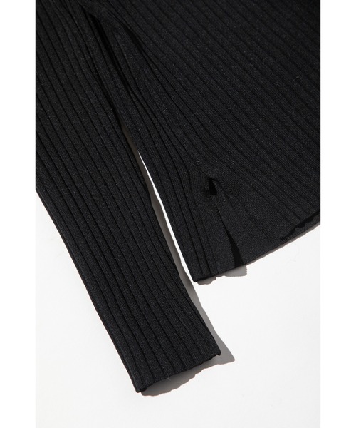 「WCJ」 長袖ニット FREE ブラック レディース_画像5