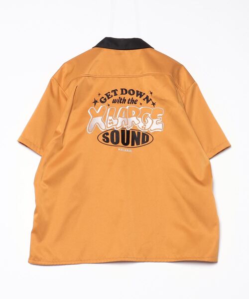 「XLARGE」 半袖シャツ L イエロー メンズ_1
