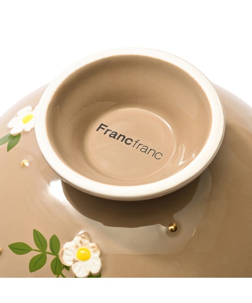 Francfranc（フランフラン） 食器 フルーロン ボウル ブラウン