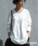アンティカ antiqua tシャツ カットオ...の詳細画像5