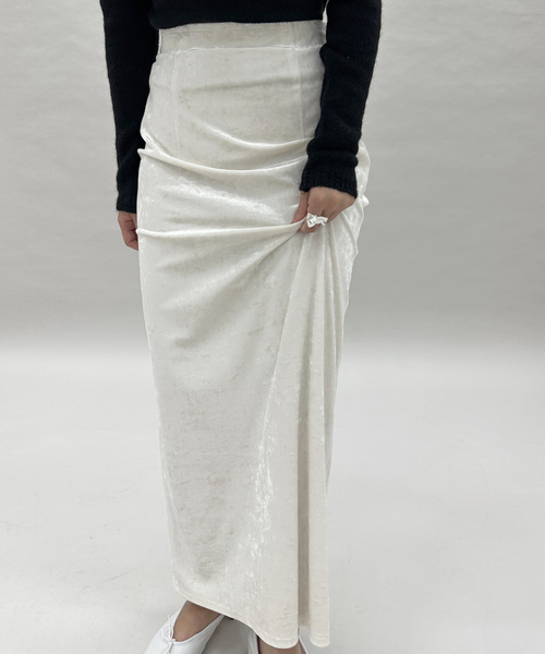 EDIT. FOR LULU（エディットフォールル） ロングスカート 34 ホワイト