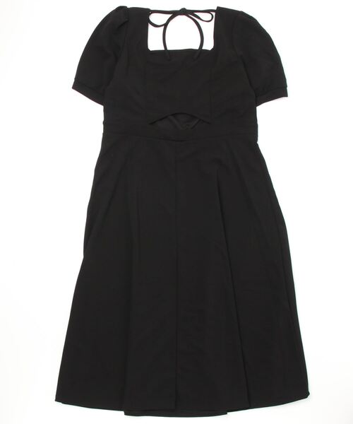 「gossip！ロサンゼルス」 半袖ワンピース FREE ブラック レディース_画像2