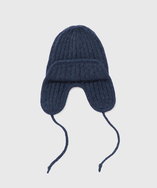 THE INOUE BROTHERS　イヤーマフニット帽　UNISEX 美品 THE INOUE BROTHERS（ザイノウエブラザーズ） ニット帽 ニットキャップ