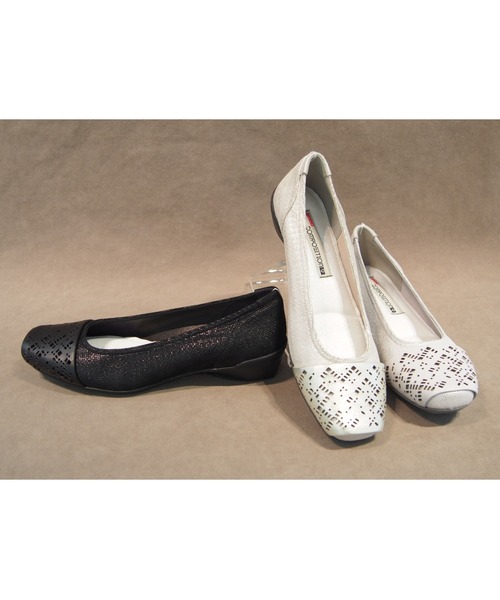 「COMPOSITION9」 パンプス 22.5cm シルバー レディース_画像4