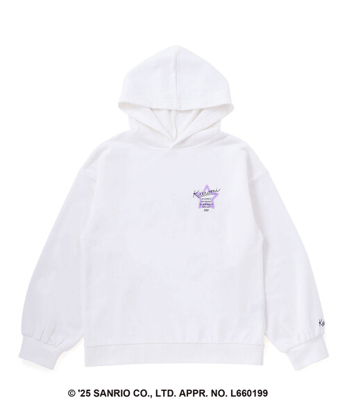 ZIDDY（ジディー） トレーナー 「クロミ」ロゴプリント刺しゅう