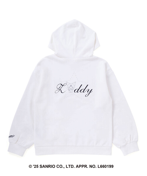 ZIDDY（ジディー） トレーナー 「クロミ」ロゴプリント刺しゅう