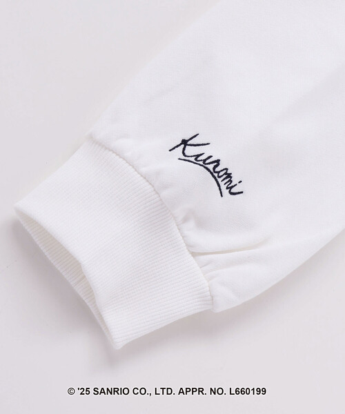 ZIDDY（ジディー） トレーナー 「クロミ」ロゴプリント刺しゅう