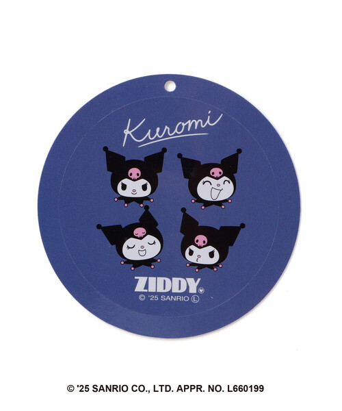 ZIDDY（ジディー） トレーナー 「クロミ」ロゴプリント刺しゅう