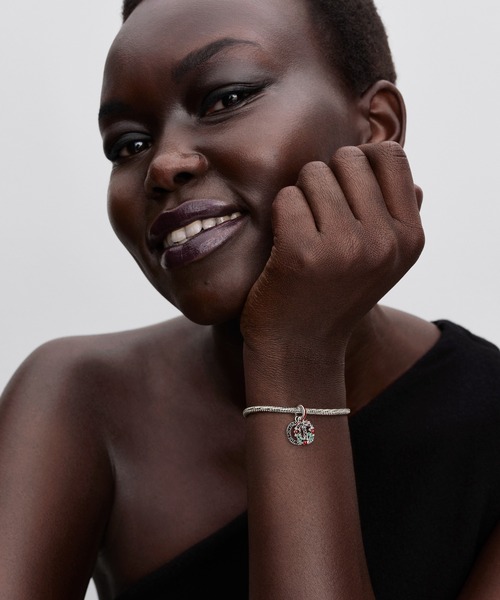 PANDORA（パンドラ） チャーム クリスマスリース ダブル ダングル