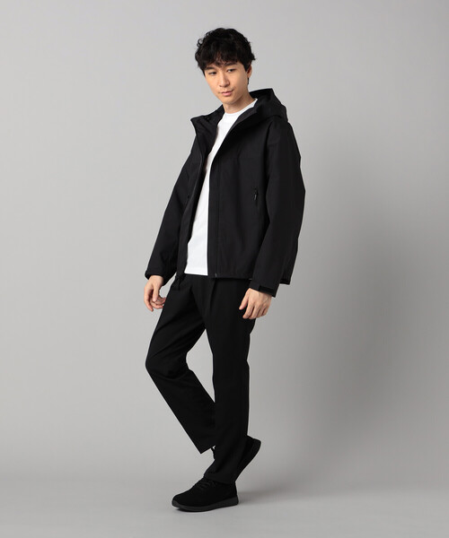 ブルゾン アウター 「COMME CA MEN BLACK」3レイヤーテック パーカ メンズの画像