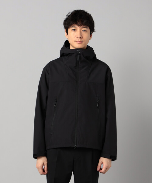ブルゾン アウター 「COMME CA MEN BLACK」3レイヤーテック パーカ メンズの画像