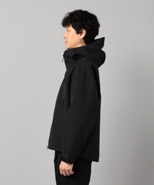 ブルゾン アウター 「COMME CA MEN BLACK」3レイヤーテック パーカ メンズの画像