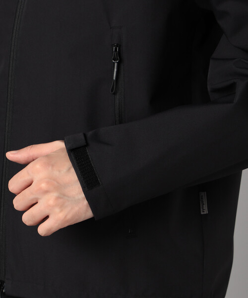 ブルゾン アウター 「COMME CA MEN BLACK」3レイヤーテック パーカ メンズの画像