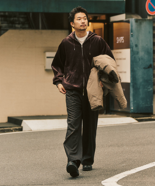 417 EDIFICE（フォーワンセブンエディフィス） パーカー コーディロイ