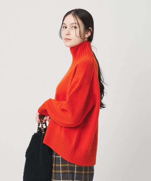 THE ROW ニット セーター オレンジ系 ウール カシミヤ混 XS THE ROW ニット セーター オレンジ系 ウール カシミヤ混 XS