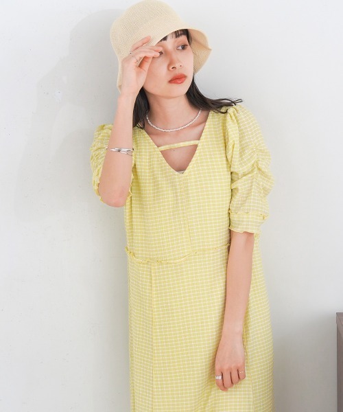 「Bab」 半袖ワンピース M ブラック レディース_画像6