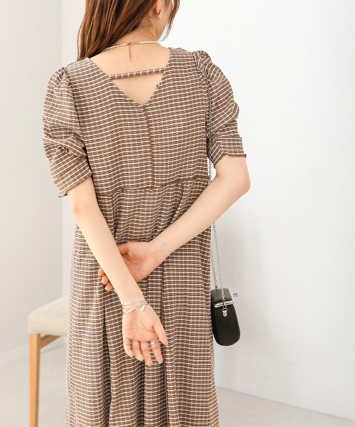 「Bab」 半袖ワンピース M ブラック レディース_画像8