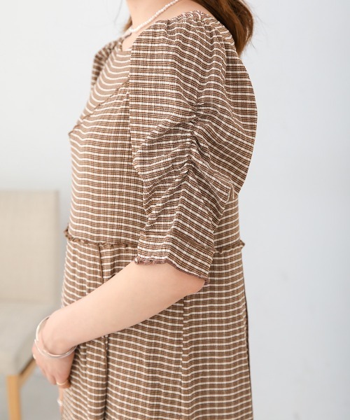 「Bab」 半袖ワンピース M ブラック レディース_画像9