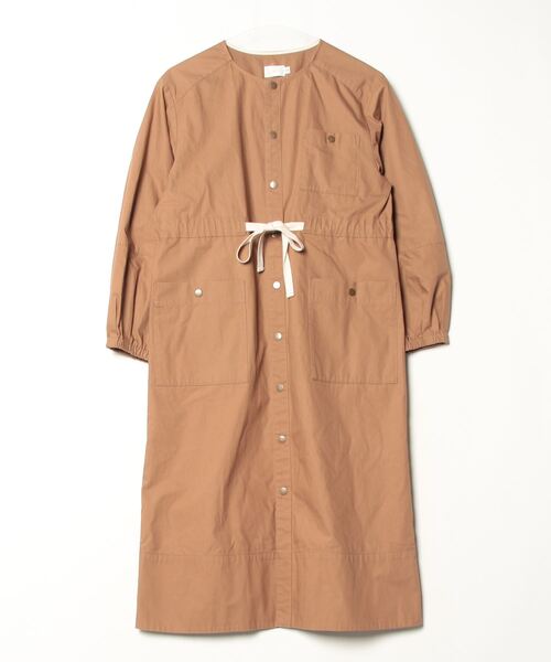 Yori ノーカラーコート FREE ブラウン レディース : ZOZOTOWN Yahoo!店