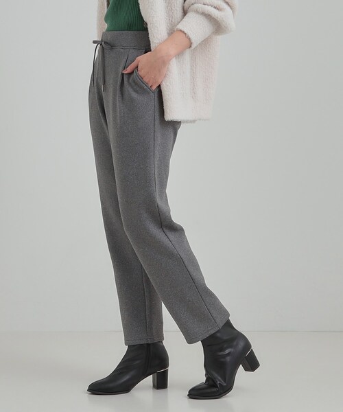 SHOO・LA・RUE パンツ 暖もちテーパードパンツ レディース : ZOZOTOWN