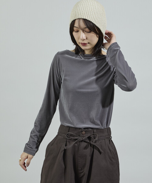 FREAK'S STORE（フリークスストア） tシャツ ベロアジャージ ボート