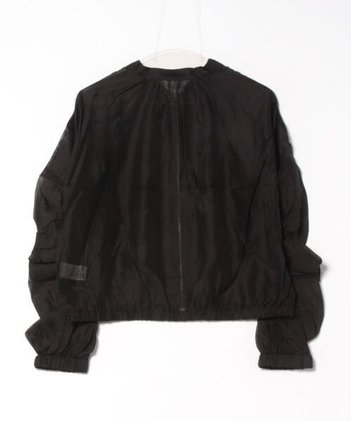 「NICOLE white」 ブルゾン FREE チャコール レディース_画像2