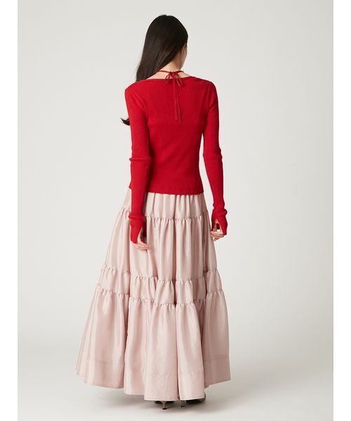 FRAY I.D（フレイ・アイディー） ワンピース リブカーディガン