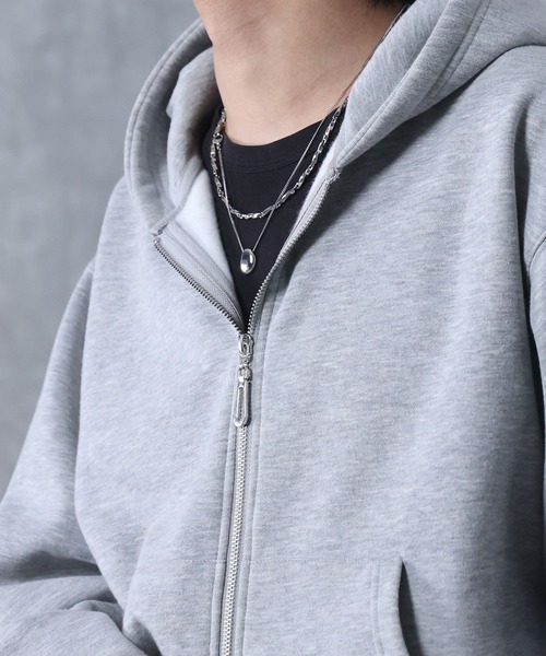 Confirm（コンファーム） パーカー AW サムホール フルジップフーディ