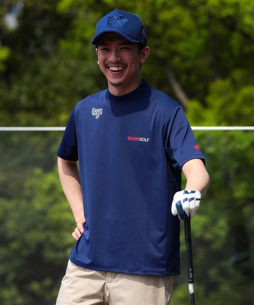 ビームスゴルフ beams 半袖 BEAMS GOLF（ビームス ゴルフ） 半袖Tシャツ M ホワイト メンズ
